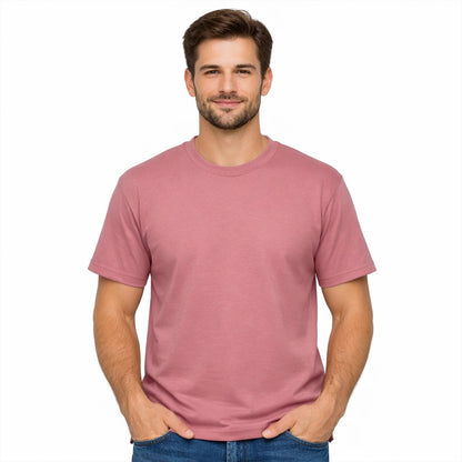 BOLD BASICS – MAUVE UNISEX T‑SHIRT - 210 GSM