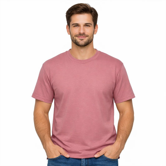 BOLD BASICS – MAUVE UNISEX T‑SHIRT - 210 GSM