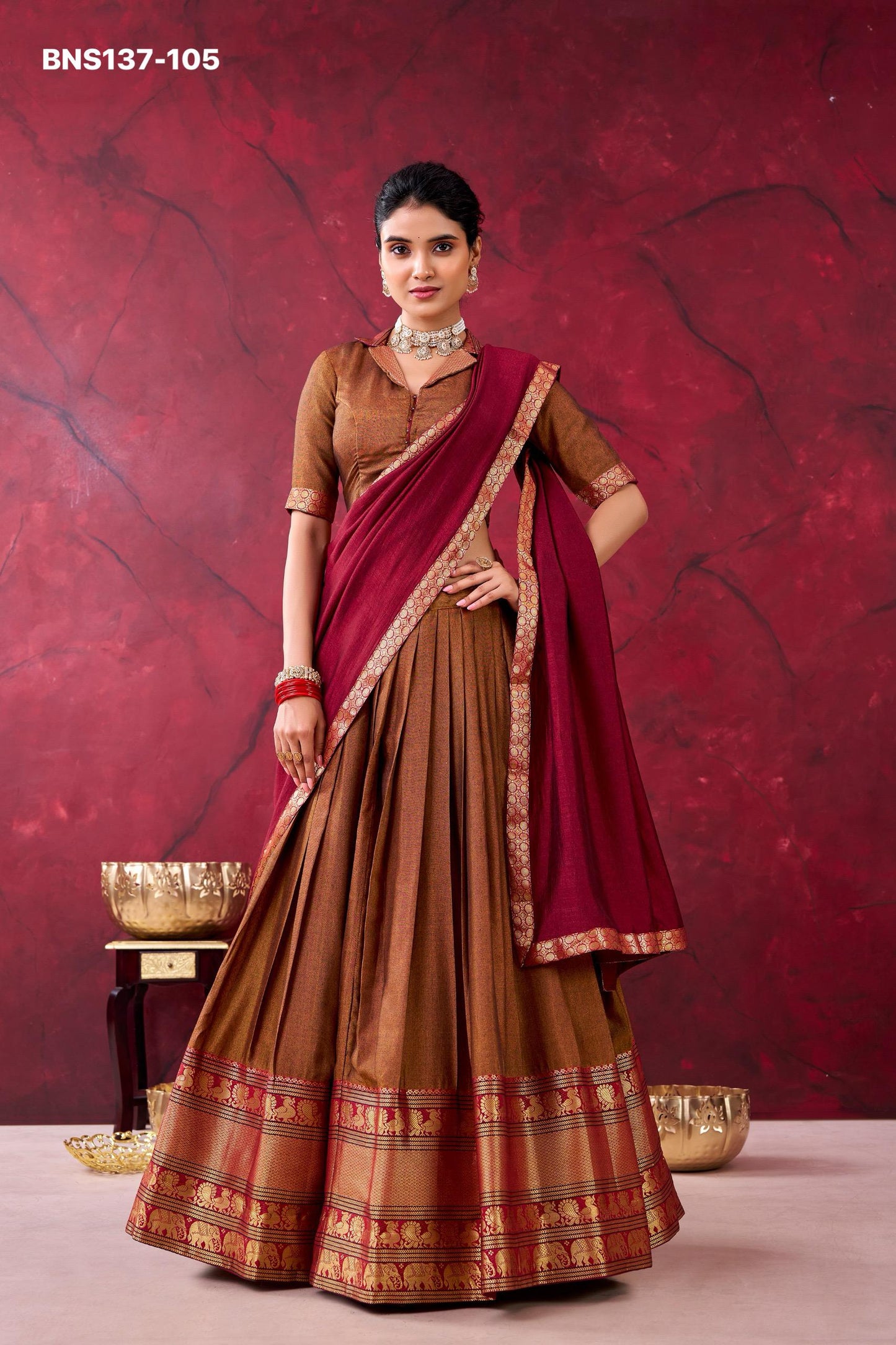 Lehenga Choli traditional heritage - BNL137