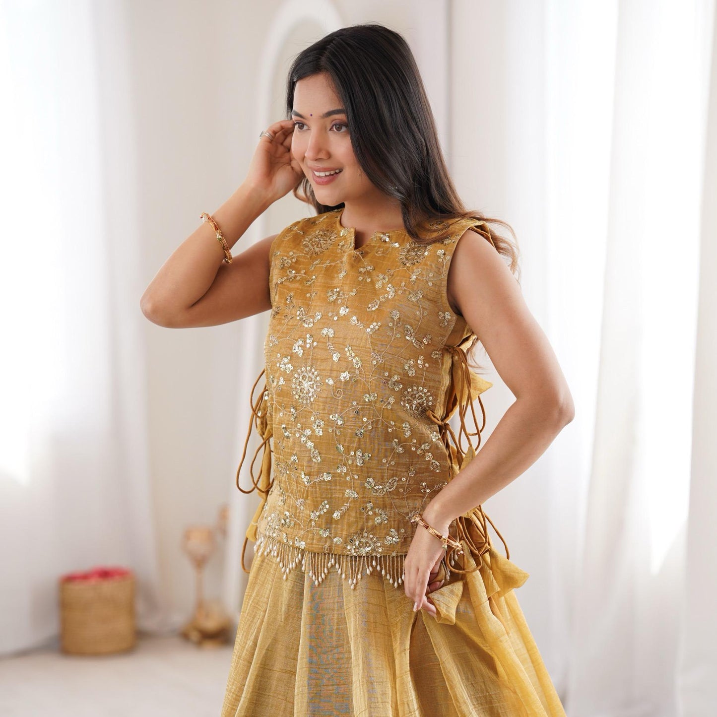 PREMIUM READYMADE LEHENGA CHOLI - BNL809
