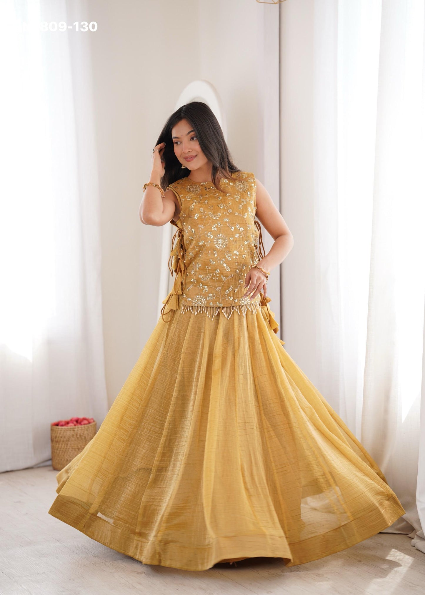 PREMIUM READYMADE LEHENGA CHOLI - BNL809