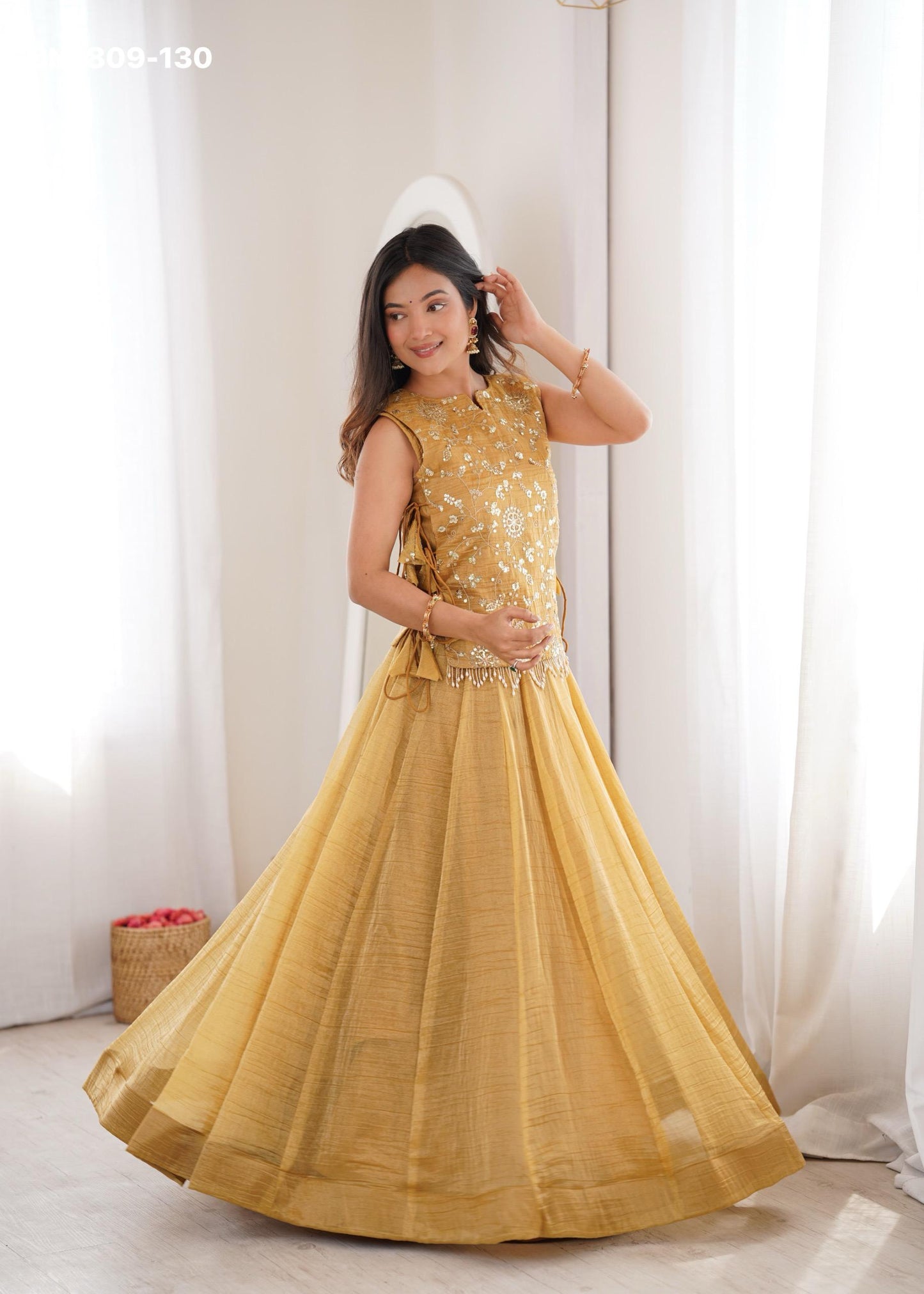 PREMIUM READYMADE LEHENGA CHOLI - BNL809