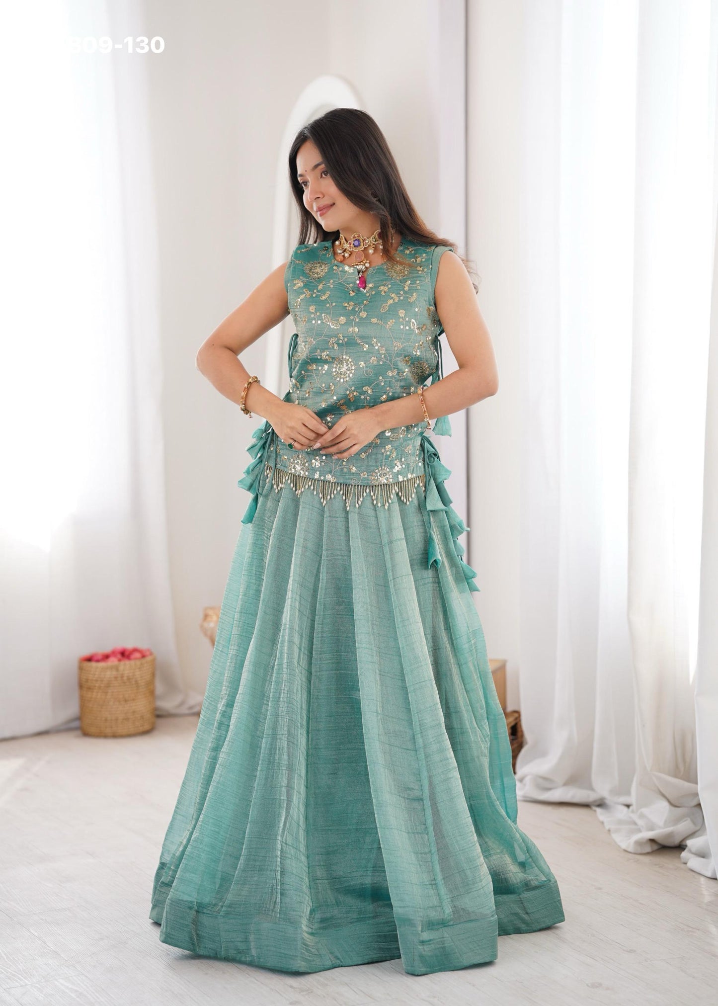 PREMIUM READYMADE LEHENGA CHOLI - BNL809