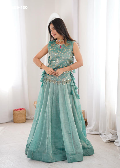 PREMIUM READYMADE LEHENGA CHOLI - BNL809