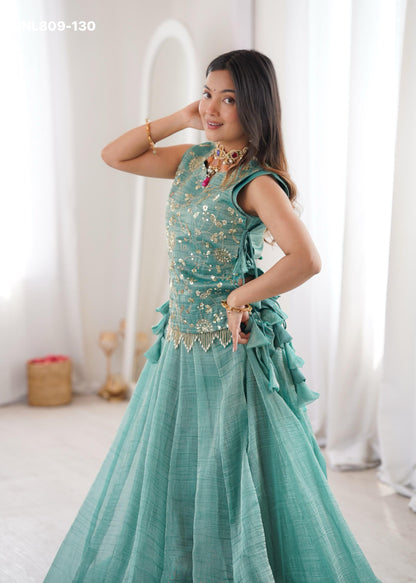 PREMIUM READYMADE LEHENGA CHOLI - BNL809
