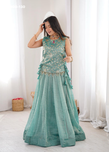 PREMIUM READYMADE LEHENGA CHOLI - BNL809