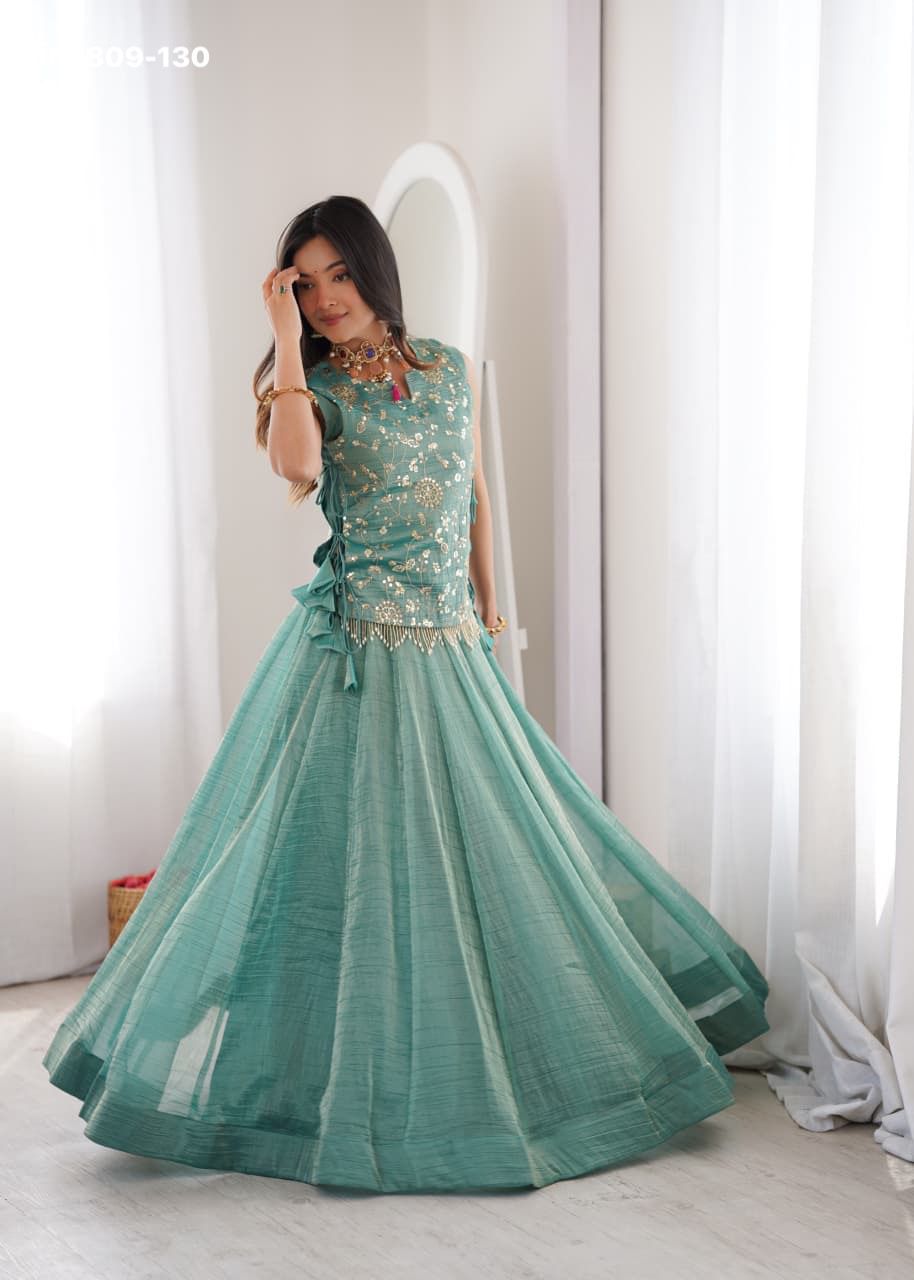 PREMIUM READYMADE LEHENGA CHOLI - BNL809
