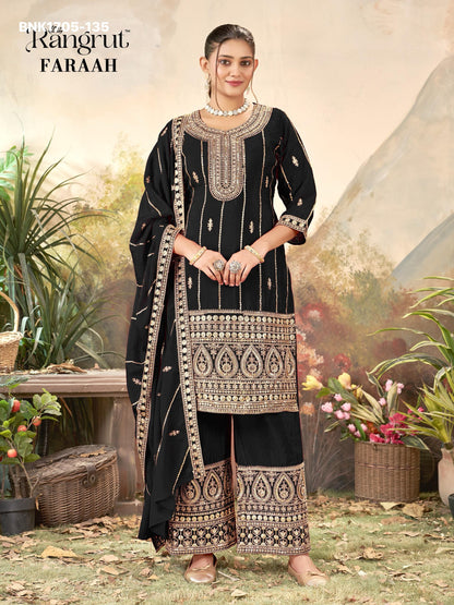 EMBROIDERY Kurti Set - BNK1705