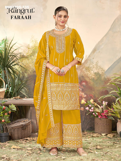 EMBROIDERY Kurti Set - BNK1705