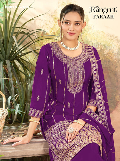 EMBROIDERY Kurti Set - BNK1705