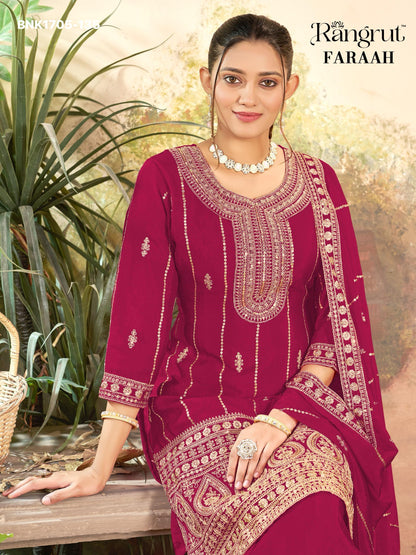 EMBROIDERY Kurti Set - BNK1705