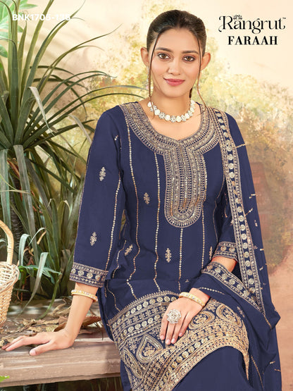 EMBROIDERY Kurti Set - BNK1705