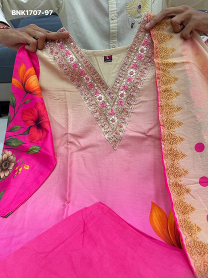 Premium Hand Work Kurti- BNK1707