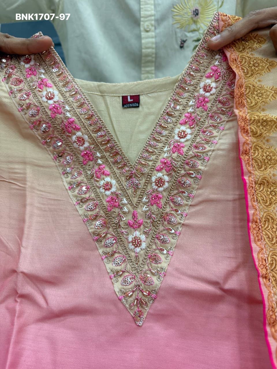 Premium Hand Work Kurti- BNK1707