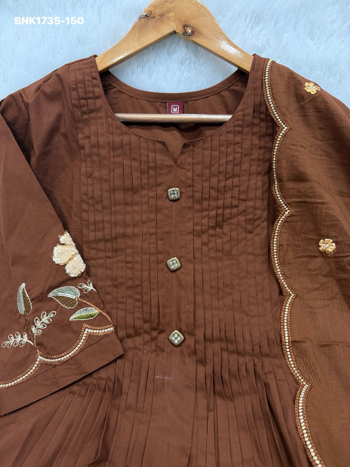 Anarkali Kurti Set (Cotton): BNK1735