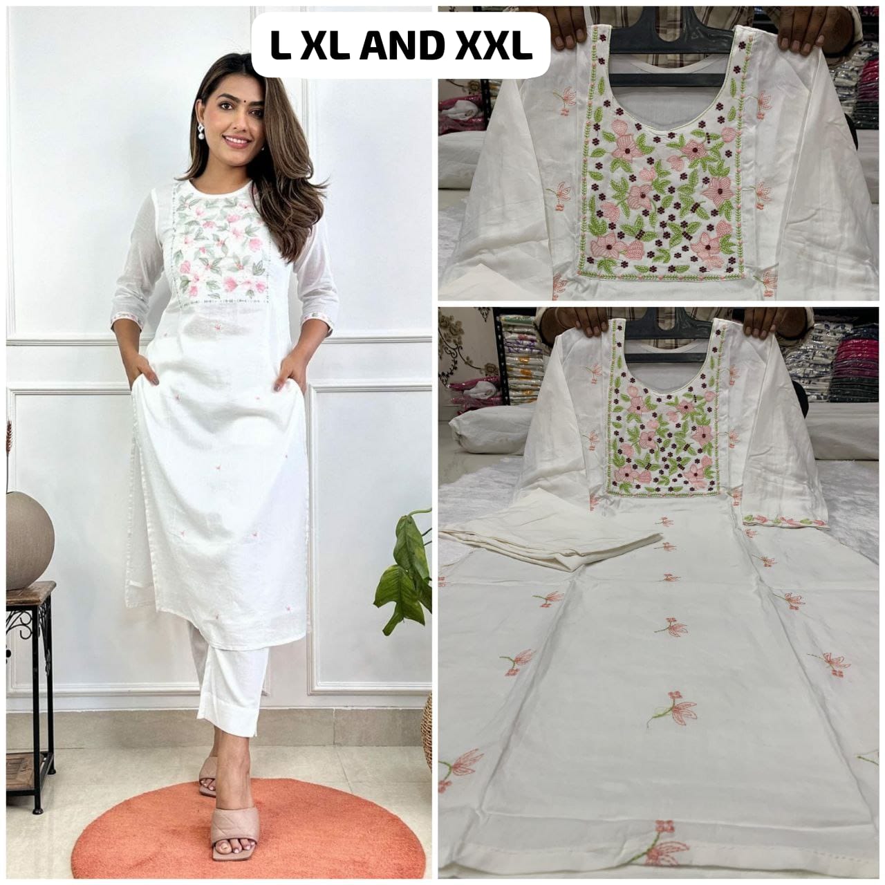 SUMMER DHAMAKA DESIGNER COLLECTION- Summer with our amazing kurti Pant set MD003
