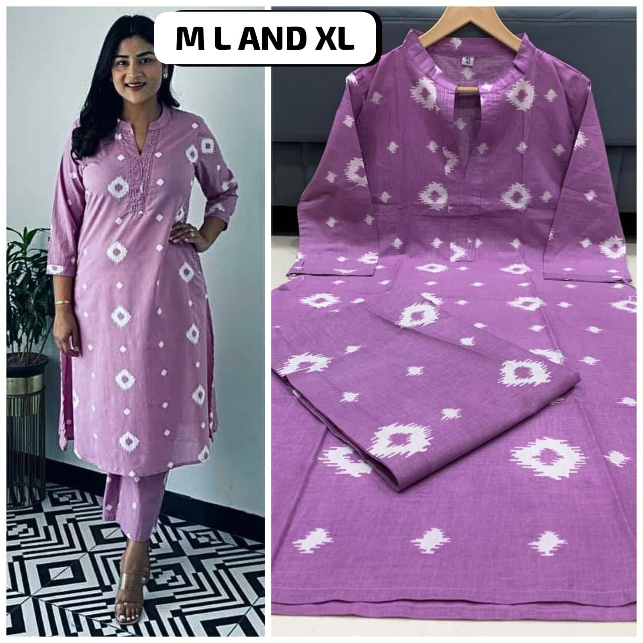SUMMER DHAMAKA DESIGNER COLLECTION- Enjoy your Summer with our amazing kurti Pant set (MD011)