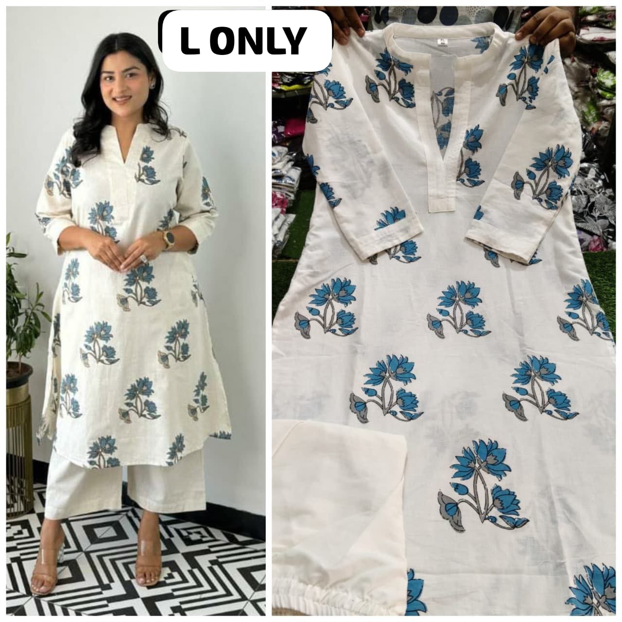 SUMMER DHAMAKA DESIGNER COLLECTION- Enjoy your Summer with our amazing kurti Pant set (MD012)