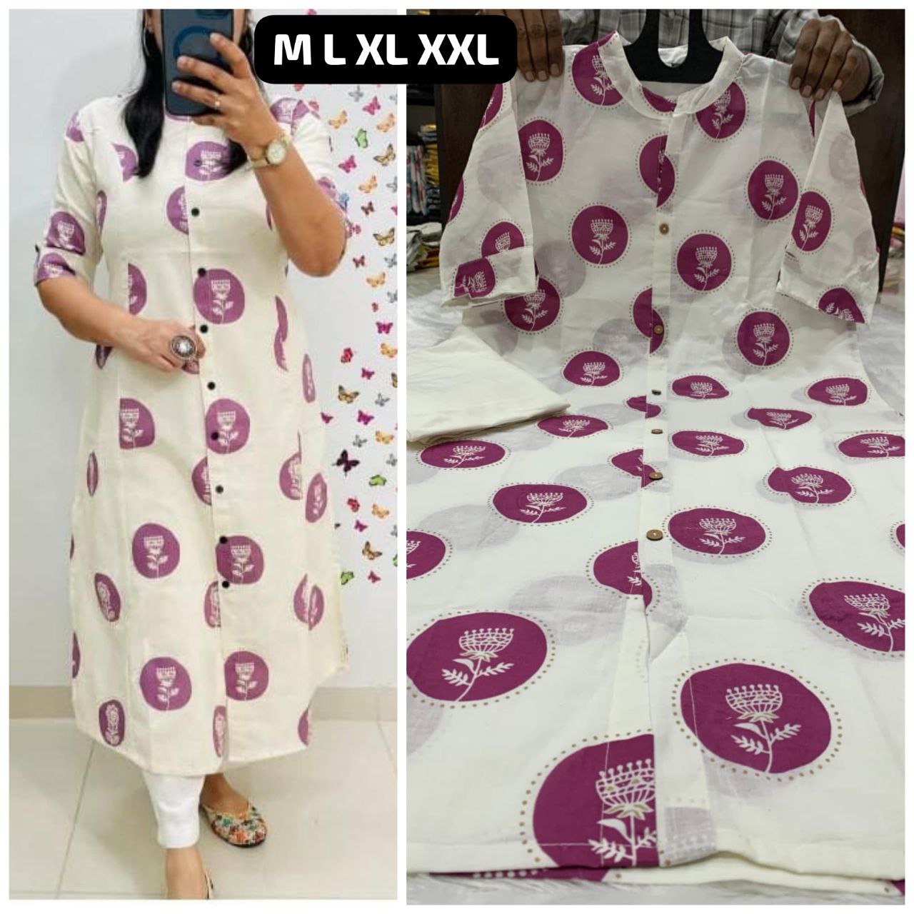 SUMMER DHAMAKA DESIGNER COLLECTION- Enjoy your Summer with our amazing kurti Pant set (MD013)
