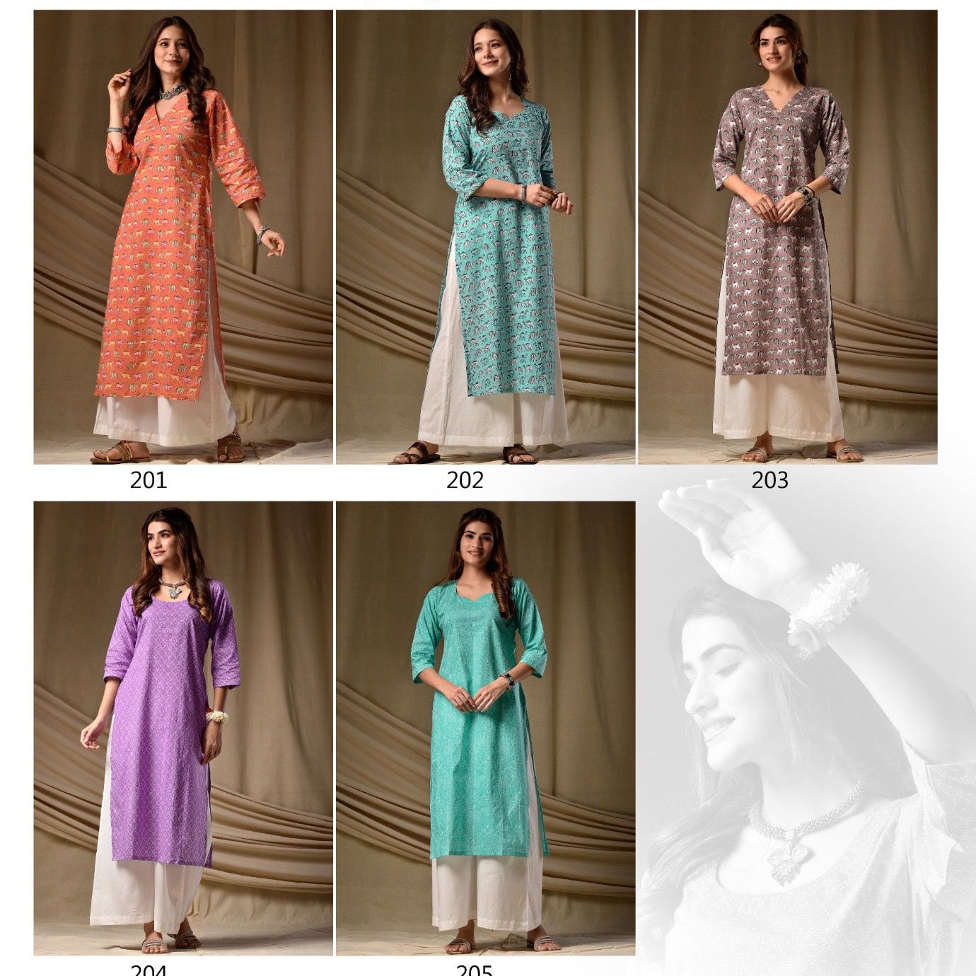 Beautiful RAYON Printed Causal Wear Kurti - BNK1747