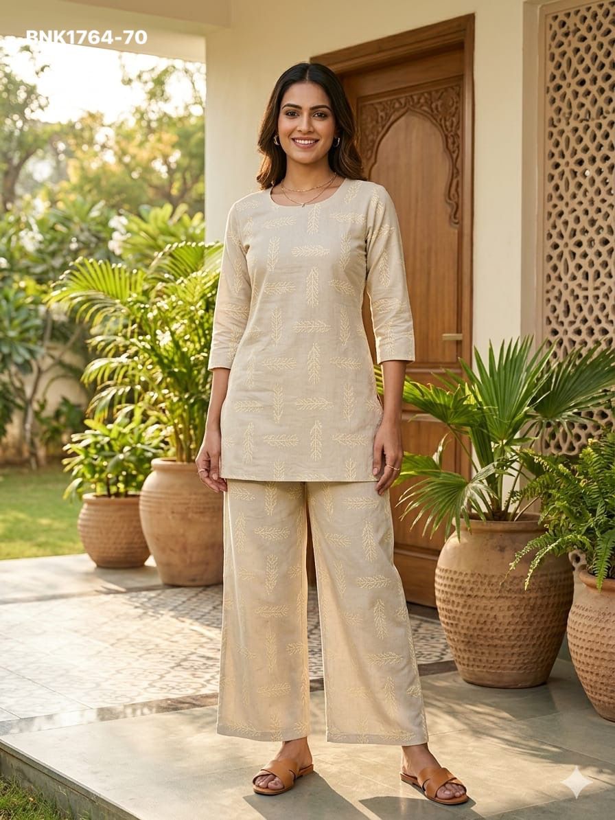 Premium Cotton Flex (highly breathable, soft on skin, and durable)-BNK1764