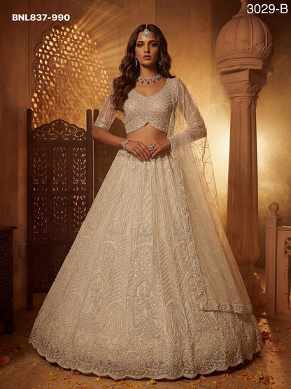 Lehenga Choli Intricate motifs and Beautiful - BNL837