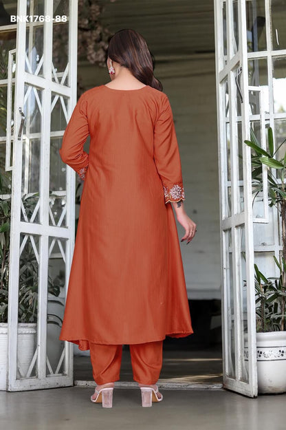 Women's Embroidered Anarkali - BNK1768