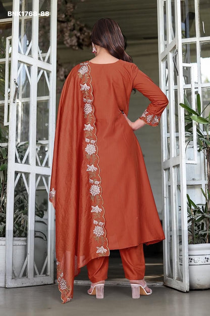 Women's Embroidered Anarkali - BNK1768