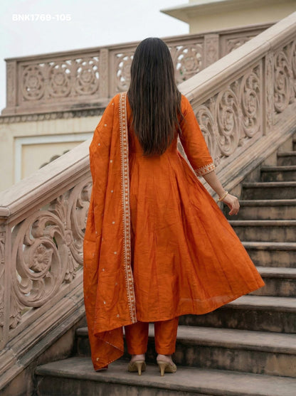 Embroidered CP-Vichitra - BNK1769