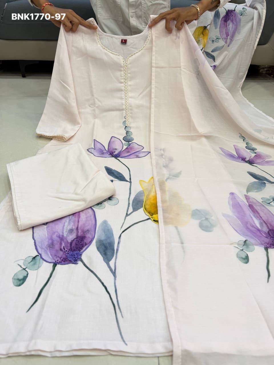 Pure MUL MUL LILAN Maharaja Silky - BNK1770