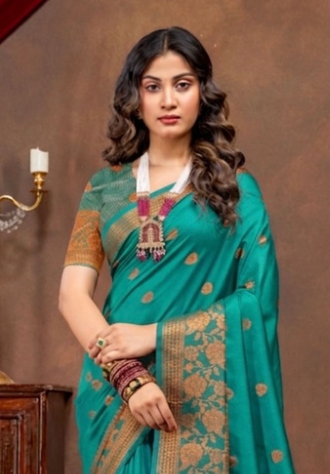 Lichi Kota Saree with Light Weight and Soft Fabric - MCL004