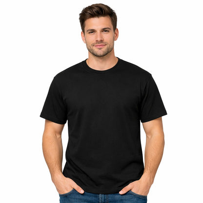 BOLD BASICS – BLACK UNISEX T‑SHIRT - 210 GSM